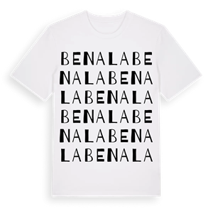 Benala ordlek t-shirt – ekologisk bomull t-shirt från Pinshirt