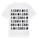 Bennbo ordlek t-shirt