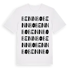 Bennbo ordlek t-shirt – ekologisk bomull t-shirt från Pinshirt