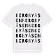 Bergbyåsen ordlek t-shirt