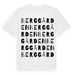 Berggården ordlek t-shirt – ekologisk bomull t-shirt från Pinshirt