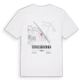 Bergsbrunna karta t-shirt