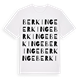 Berkinge ordlek t-shirt