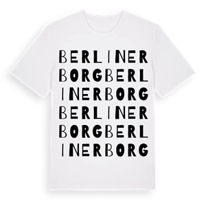 Berlinerborg ordlek t-shirt – ekologisk bomull t-shirt från Pinshirt