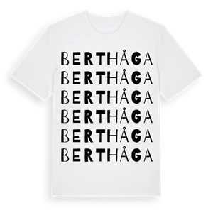 Berthåga ordlek t-shirt – ekologisk bomull t-shirt från Pinshirt