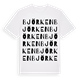 Björken ordlek t-shirt