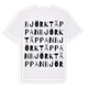 Björktäppan ordlek t-shirt