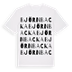 Björnbacka ordlek t-shirt