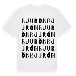 Bjurön ordlek t-shirt – ekologisk bomull t-shirt från Pinshirt