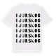 Bjurskog ordlek t-shirt