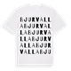Bjurvalla ordlek t-shirt