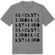 Mid Heather Gray t-shirt med Blackstalund ordlek t-shirt