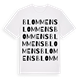 Blommens ordlek t-shirt