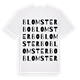 Blomsterbo ordlek t-shirt