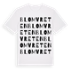 Blomvreten ordlek t-shirt