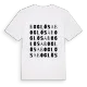 Boglösa ordlek t-shirt