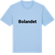 Blue Soul t-shirt med Bolandet fetstil t-shirt