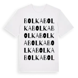 Bolka ordlek t-shirt – ekologisk bomull t-shirt från Pinshirt