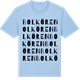 Blue Soul t-shirt med Bolkören ordlek t-shirt