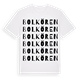 Bolkören ordlek t-shirt