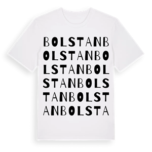 Bolstan ordlek t-shirt – ekologisk bomull t-shirt från Pinshirt