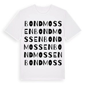 Bondmossen ordlek t-shirt – ekologisk bomull t-shirt från Pinshirt