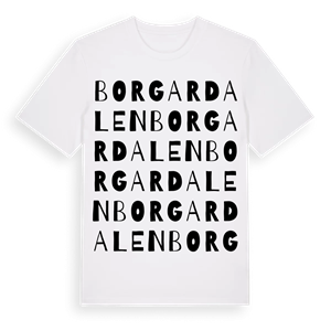 Borgardalen ordlek t-shirt – ekologisk bomull t-shirt från Pinshirt