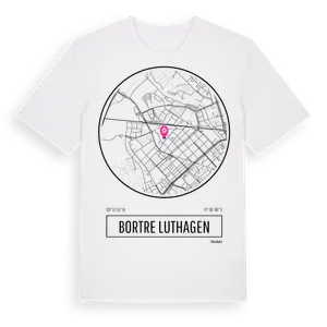 Bortre Luthagen t-shirt – ekologisk bomull t-shirt från Pinshirt
