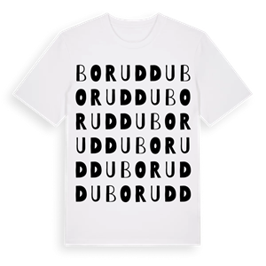 Boruddu ordlek t-shirt – ekologisk bomull t-shirt från Pinshirt
