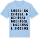 Blue Soul t-shirt med Bösslinge ordlek t-shirt