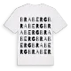 Braberg ordlek t-shirt