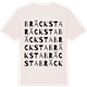 Vintage White t-shirt med Bräcksta ordlek t-shirt