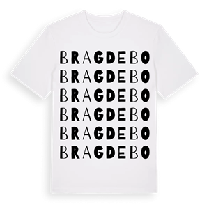 Bragdebo ordlek t-shirt – ekologisk bomull t-shirt från Pinshirt