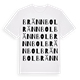 Brännbol ordlek t-shirt