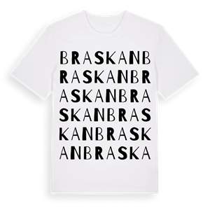 Braskan ordlek t-shirt – ekologisk bomull t-shirt från Pinshirt