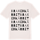 Vintage White t-shirt med Braxenkärret ordlek t-shirt