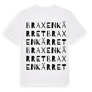 Braxenkärret ordlek t-shirt – ekologisk bomull t-shirt från Pinshirt
