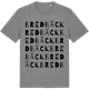 Mid Heather Gray t-shirt med Bredbäck ordlek t-shirt