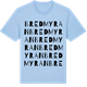Blue Soul t-shirt med Bredmyran ordlek t-shirt