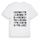 Bredsätra ordlek t-shirt