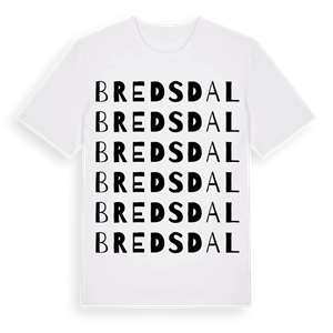 Bredsdal ordlek t-shirt – ekologisk bomull t-shirt från Pinshirt