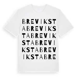 Breviksta ordlek t-shirt – ekologisk bomull t-shirt från Pinshirt