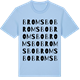 Blue Soul t-shirt med Bromsbo ordlek t-shirt