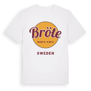 Bröte cirkel t-shirt – ekologisk bomull t-shirt från Pinshirt