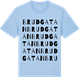 Blue Soul t-shirt med Brudgatan ordlek t-shirt