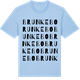 Blue Soul t-shirt med Brunkebo ordlek t-shirt