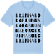 Blue Soul t-shirt med Brunnaborg ordlek t-shirt