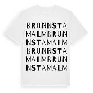 Brunnsta malm ordlek t-shirt – ekologisk bomull t-shirt från Pinshirt