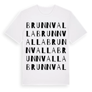Brunnvalla ordlek t-shirt – ekologisk bomull t-shirt från Pinshirt