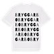Bryggarbo ordlek t-shirt